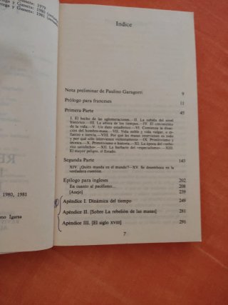 La rebelión de las masas. Ortega y Gasset