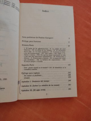 La rebelión de las masas. Ortega y Gasset
