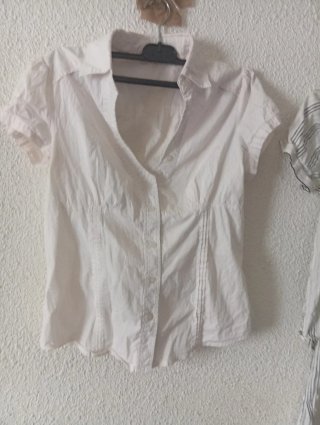 Lote 2 Blusas Verano Talla L (Zara + Lukstr)