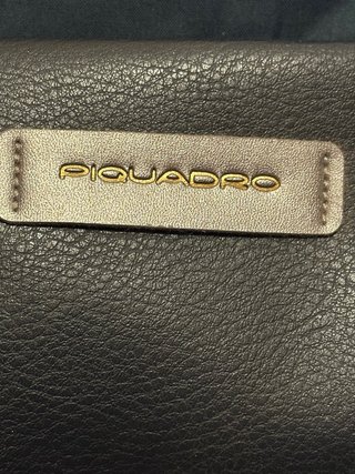 Pochette Piquadro Nera 21x12