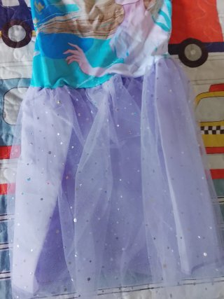Vestido Frozen Talla 8 Fantasía