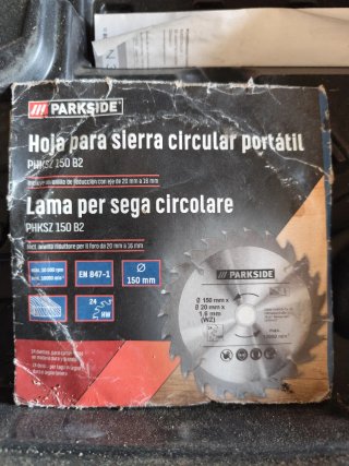 Sierra Circular Parkside 20V