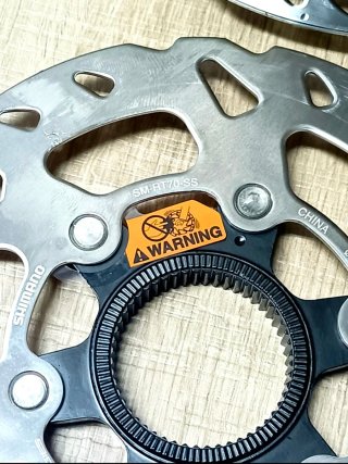 Set 2 Discos Freno Shimano SM-RT70-S