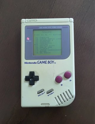 Nintendo Game Boy 1989 Beige