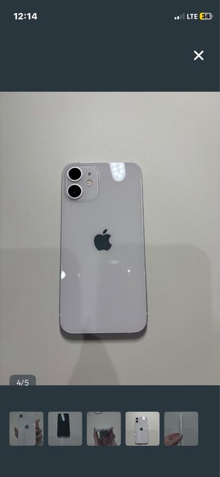 iPhone 12 mini blanco