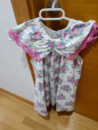 4 Vestidos Niña Tallas 8, 11 y 13
