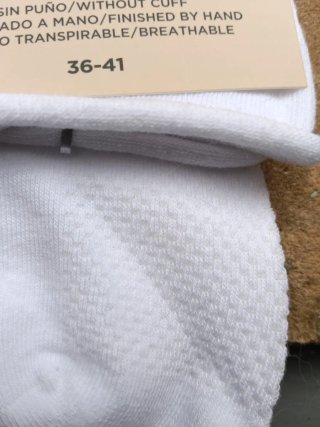 Calcetines YSABEL MORA Blanco 12 pares sin puño