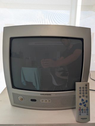 Grundig Davio 37 - TV CRT 14" - Retro Gaming