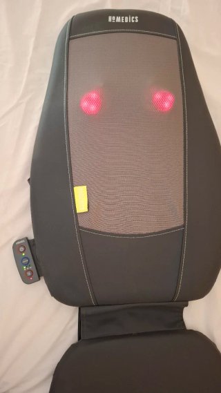 Asiento Masajeador Shiatsu con calor. HoMedics