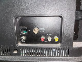 TV Thomson Negra y Plateada