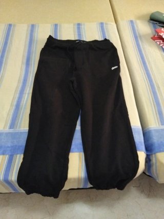 Pantalón chándal negro hombre