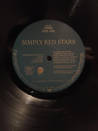 Vinilo Simply Red - Stars,1 edición europea