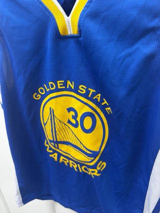 Camiseta Golden Warriors Azul