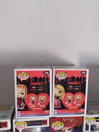 Pack Funko Pop Chucky y Tiffany San Valentín