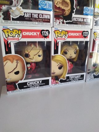 Pack Funko Pop Chucky y Tiffany San Valentín