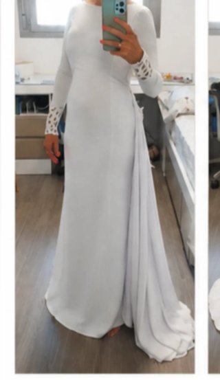 Vestido de Novia Blanco Sin Usar.