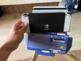 Nintendo Switch OLED Blanca