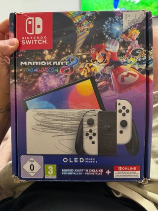 Nintendo Switch OLED Blanca