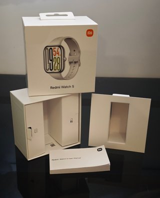 Caja Vacía Xiaomi Redmi Watch 5 Color Silver Gray