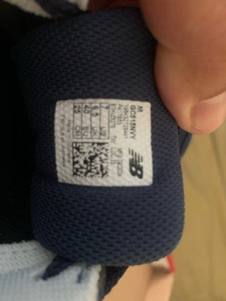 Zapatillas New Balance Azul y Blanco