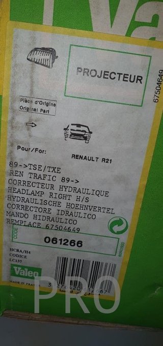 faro renault 21 derecho valeo