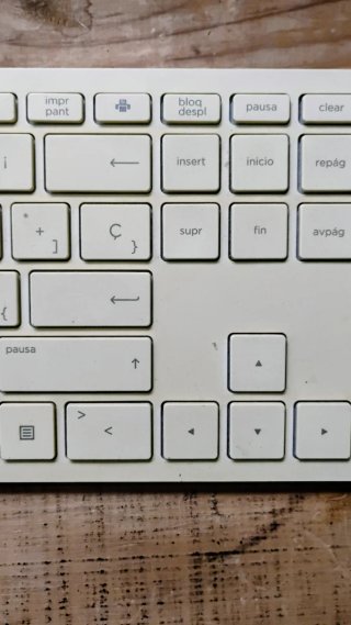Teclado y Ratón HP Inalámbricos Beige