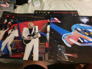 Vinilo Sting Bring on the Night