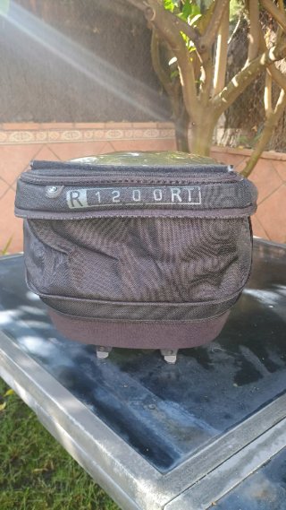 Mochila Depósito BMW R1200RT Negra/Gris