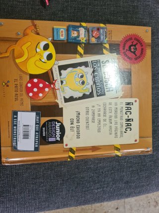 Libro ñac ñac el monstruo come libros
