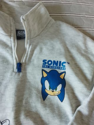 Sudadera Sonic Talla 6-7 años
