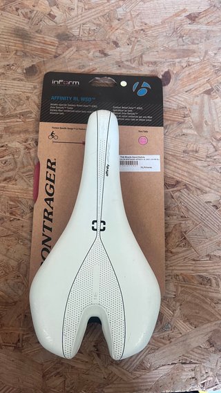 Sillín Bontrager Affinity RL WSD 142mm Blanco
