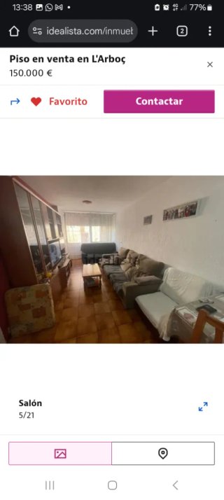 Piso en venta por 150.000
