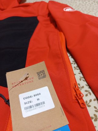 Chaqueta Mammut Softshell Hombre Talla M