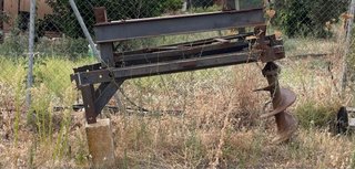 Ahoyadora para tractor