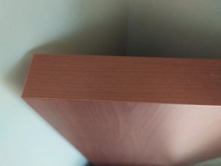 Estante flotante cerezo 1 m