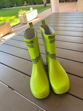 Botas de agua niño talla 35
