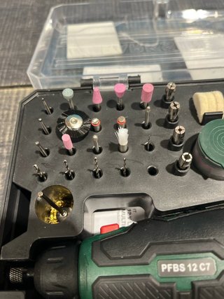 Amoladora de precisión inalámbrica PFBS 12 A1