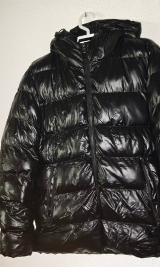 Chaqueta acolchada negra