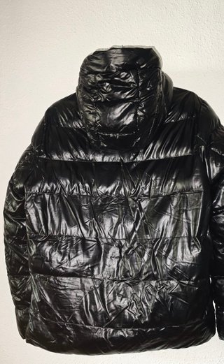 Chaqueta acolchada negra