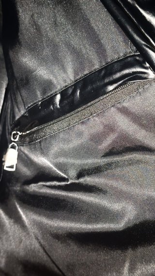 Chaqueta acolchada negra