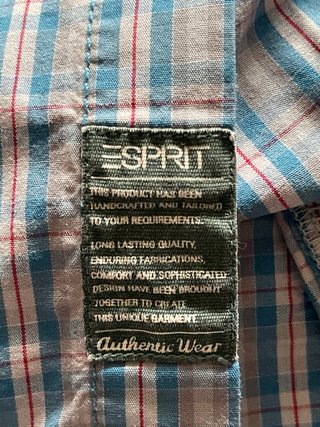 Camisa Esprit Caballero Talla M