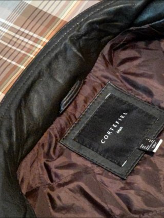 Chaqueta Aviador Cortefiel Talla L Marrón Oscuro