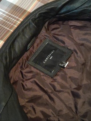 Chaqueta Aviador Cortefiel Talla L Marrón Oscuro
