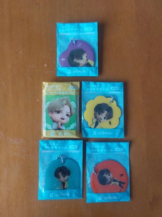 BTS V photocards e gadget