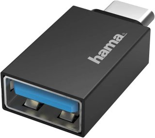 Hama.  Adaptador USB tipo C a USB A