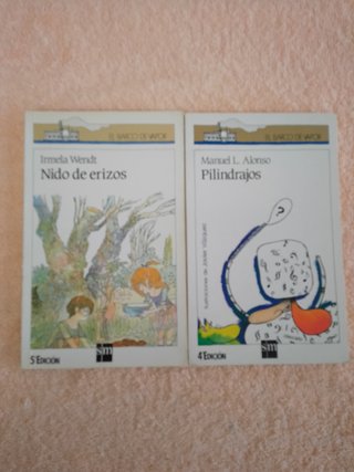 LOTE (I) DE 10 LIBROS EL BARCO DE VAPOR (blancos)
