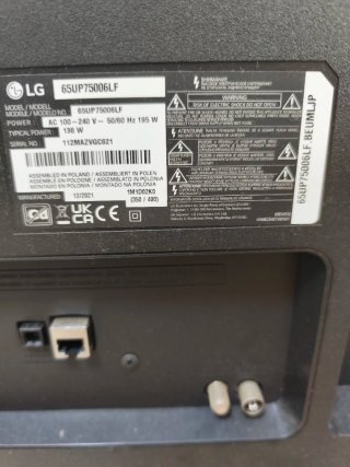 TV LG 65 Pulgadas