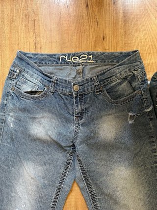 Jeans Rue 21 Bootcut Donna Vintage Y2K
