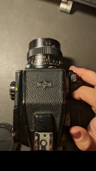 Mamiya m645 1000s + Mamiya Sekor C 55mm f/2.8