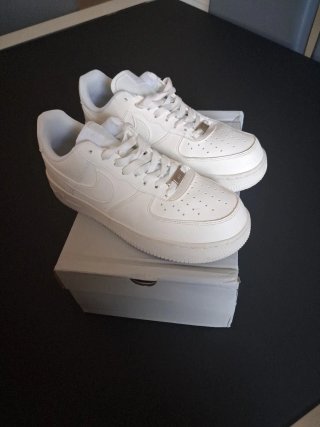 Nike Air Force 1 '07 Blancas Talla 38
